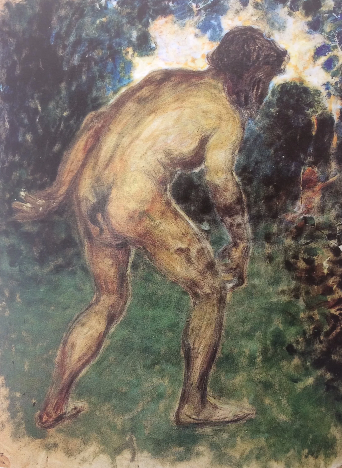 Fauno nel bosco - Museo Giorgio Kienerk, Fauglia, Pisa